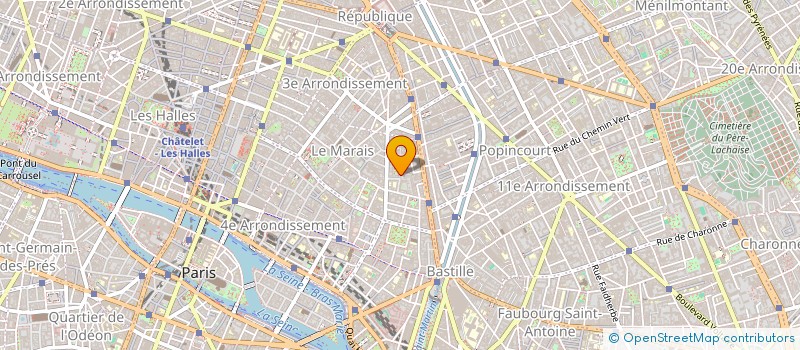 localisation de l'entreprise OCPL  PARIS