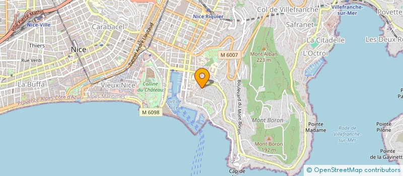 localisation de l'entreprise OCR  NICE