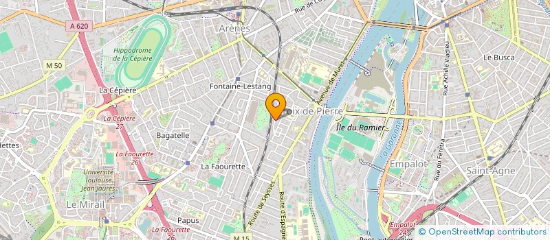 localisation de l'entreprise OCR à TOULOUSE