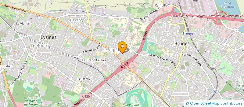 localisation de l'entreprise OCR EXPERTISE  BRUGES