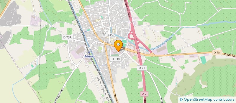 localisation de l'entreprise OCR OGEE CONSEILS RECRUTEMENT  SENAS