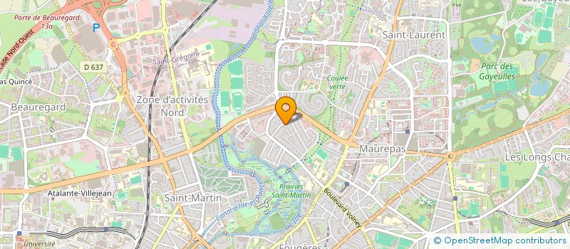 localisation de l'entreprise OCRD  RENNES