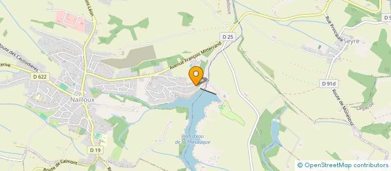 localisation de l'entreprise OCRE AZUR  NAILLOUX