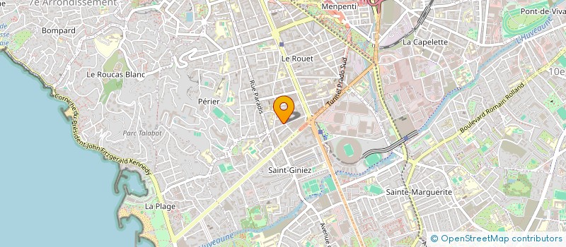 localisation de l'entreprise OCRE ROUGE à MARSEILLE