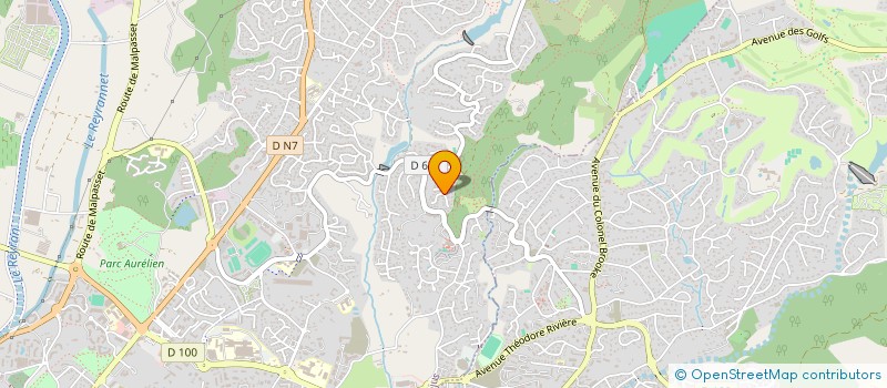 localisation de l'entreprise OCRE ROUGE  BAGNOLS-EN-FORET