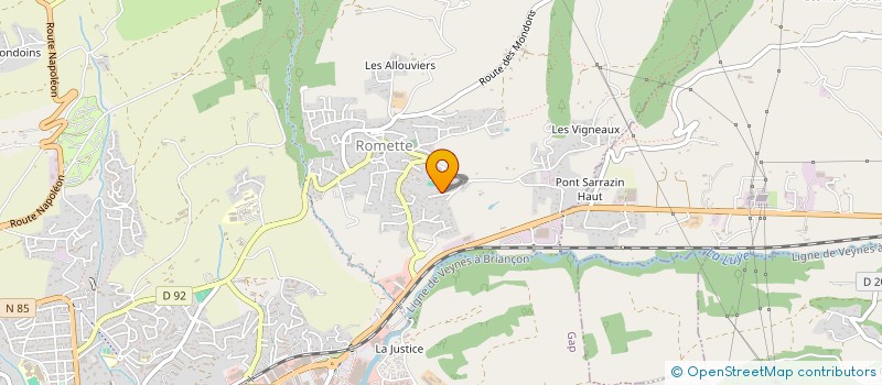 localisation de l'entreprise OCRES DU SUD PROMOTIONS  GAP