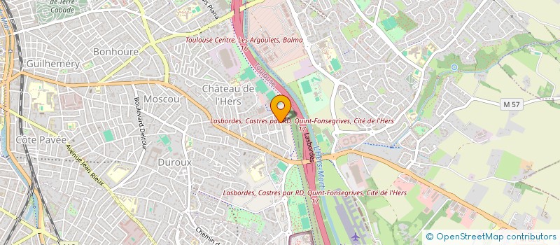 localisation de l'entreprise OCRF - OLLIVIER CLINICAL RESEARCH FREELANCE à TOULOUSE