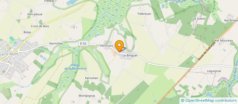 localisation de l'entreprise OCROMAX à SAINT-MOLF