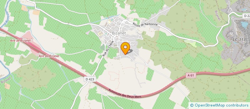 localisation de l'entreprise OCRP-EXPERTISE à BIZANET