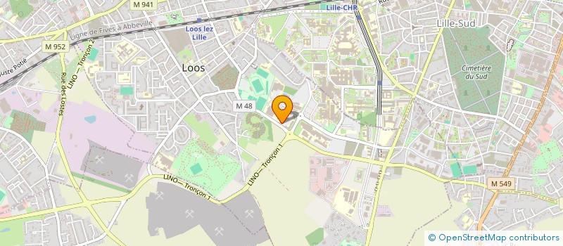 localisation de l'entreprise OCRVET à LILLE
