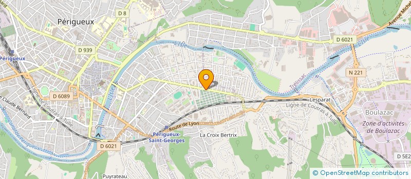 localisation de l'entreprise OCS à PERIGUEUX