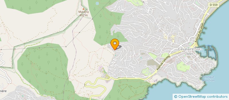 localisation de l'entreprise OCS BOAT  CAVALAIRE-SUR-MER