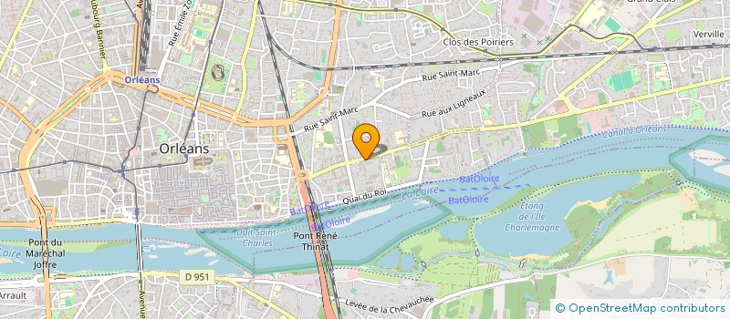 localisation de l'entreprise OCS PO à ORLEANS