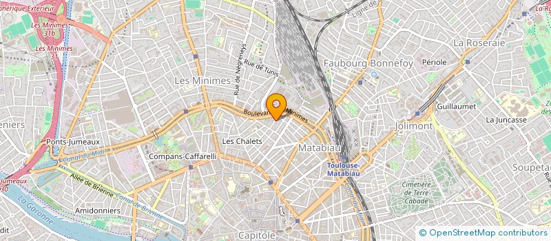 localisation de l'entreprise OCS PROD à TOULOUSE