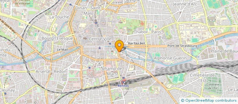 localisation de l'entreprise OCSIM à RENNES