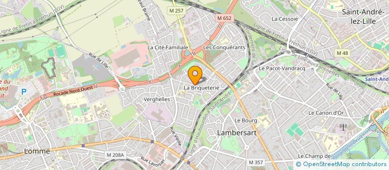 localisation de l'entreprise OCSIPAC CAPITAL & GESTION à LAMBERSART