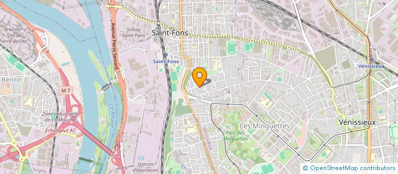 localisation de l'entreprise OCT'OPUS VOCAL  SAINT-FONS