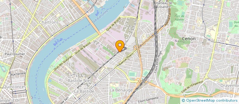 localisation de l'entreprise OCTAL KAPPA INFORMATIQUE à BORDEAUX