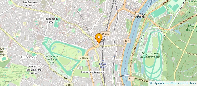 localisation de l'entreprise OCTANE à SURESNES