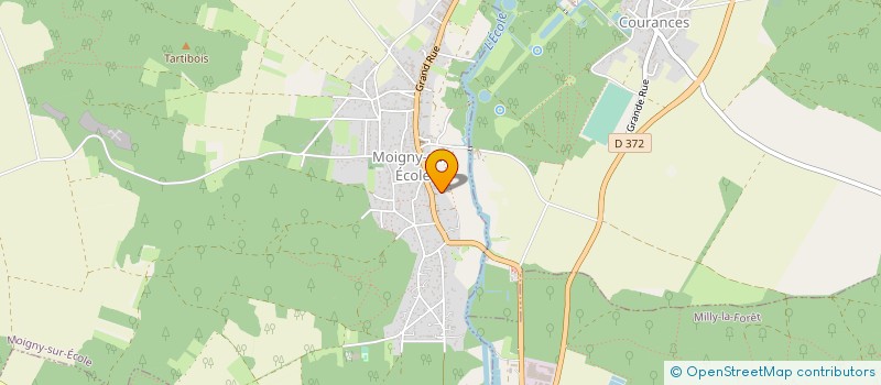 localisation de l'entreprise OCTANE MOTORS à MOIGNY-SUR-ECOLE