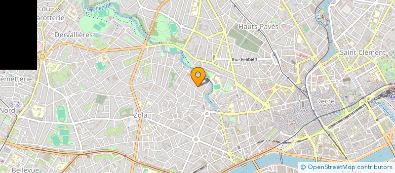 localisation de l'entreprise OCTANNE à NANTES