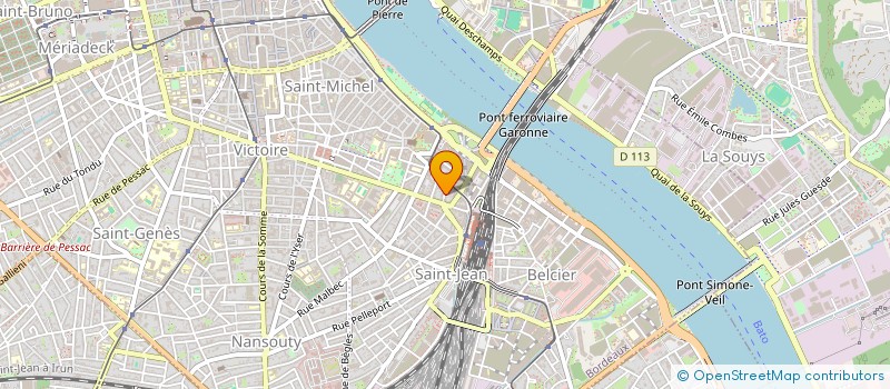 localisation de l'entreprise OCTANS CONSEILS à BORDEAUX