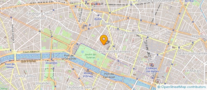 localisation de l'entreprise OCTANT SARL à PARIS