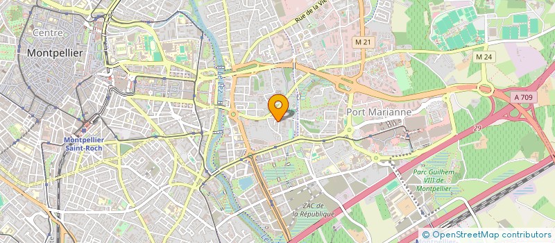localisation de l'entreprise OCTAVE à MONTPELLIER