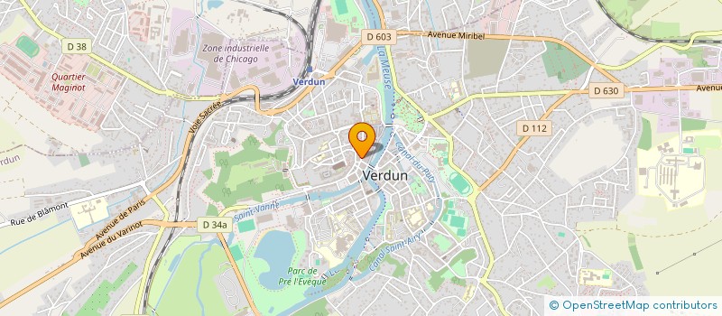 localisation de l'entreprise OCTAVE à VERDUN