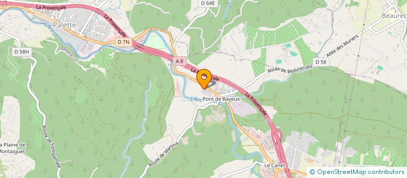 localisation de l'entreprise OCTAVE  MEYREUIL