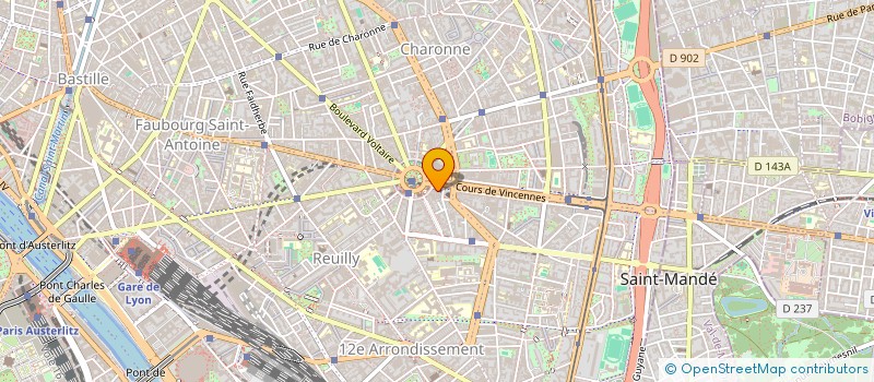 localisation de l'entreprise OCTAVE HOLDING  PARIS