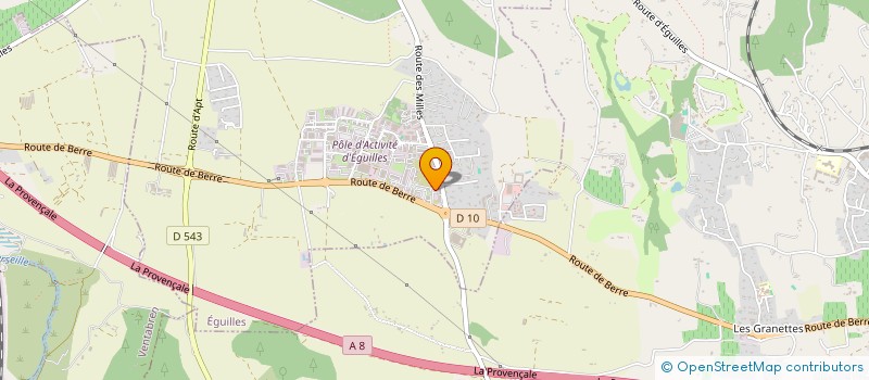 localisation de l'entreprise OCTAVE INVEST  EGUILLES