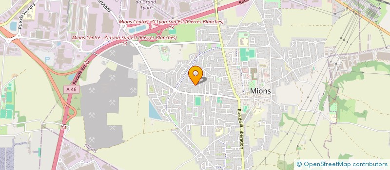 localisation de l'entreprise OCTAVE PROPRETE  SAINT-PRIEST