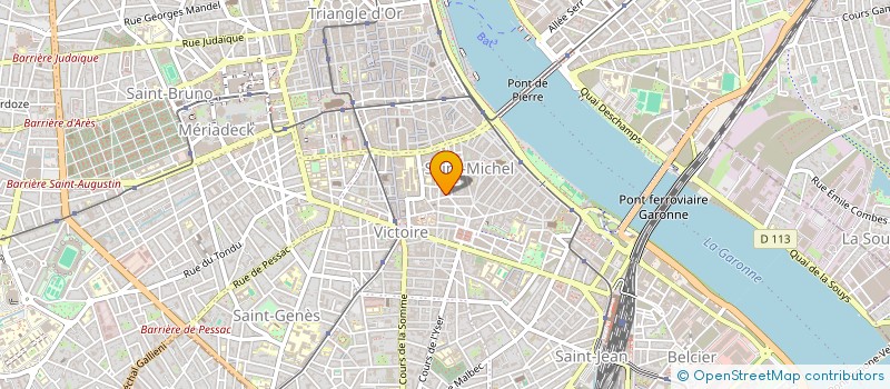 localisation de l'entreprise OCTAVE SONORE à BORDEAUX