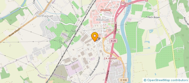 localisation de l'entreprise OCTAVEN  MONTAUBAN