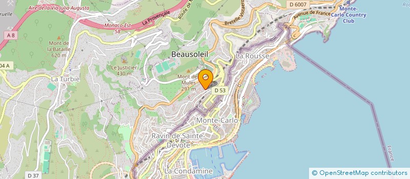 localisation de l'entreprise OCTAVIA  BEAUSOLEIL