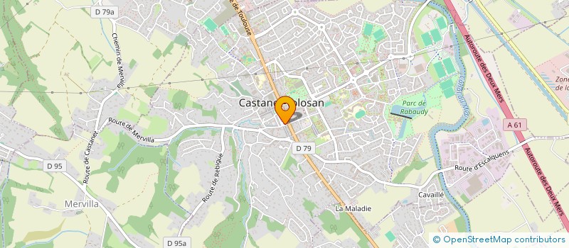 localisation de l'entreprise OCTAVIA à CASTANET-TOLOSAN