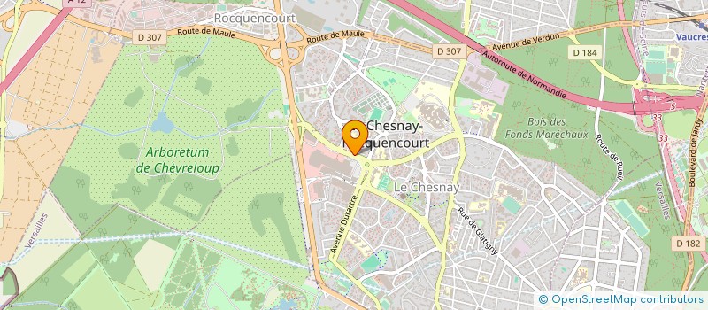 localisation de l'entreprise OCTAVIA FINANCE - OUTRE MER à LE CHESNAY-ROCQUENCOURT