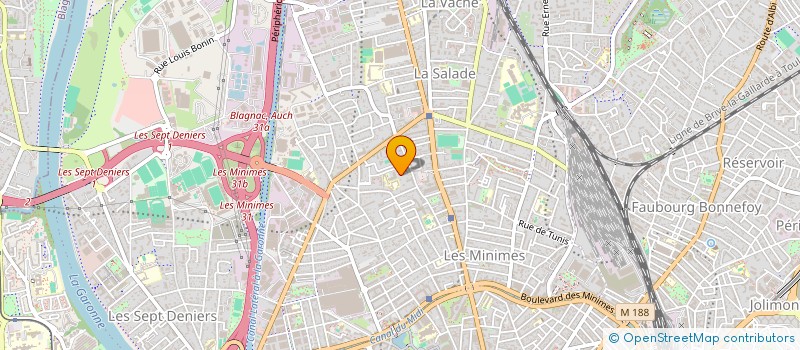 localisation de l'entreprise OCTAVIBE à TOULOUSE