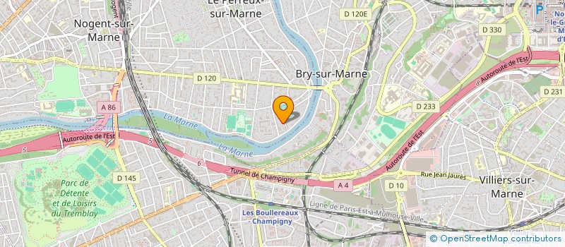 localisation de l'entreprise OCTAVIE CONSEIL à LE PERREUX-SUR-MARNE