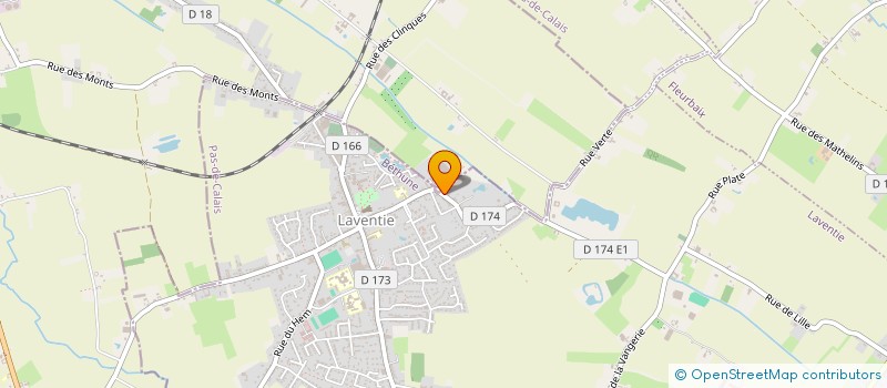 localisation de l'entreprise OCTAVIUS  LAVENTIE