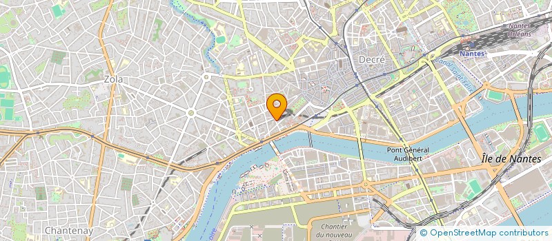 localisation de l'entreprise OCTAVRE à NANTES