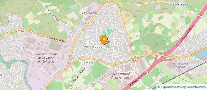 localisation de l'entreprise OCTE-MED à VENDARGUES