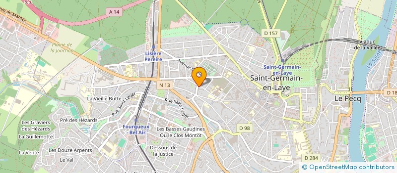 localisation de l'entreprise OCTEAL  SAINT-GERMAIN-EN-LAYE