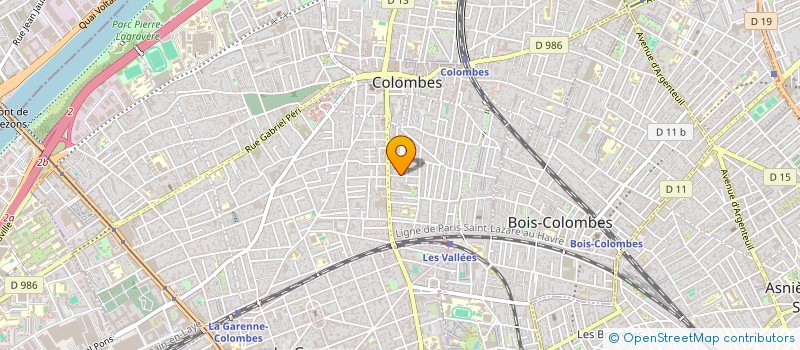 localisation de l'entreprise OCTETBARME à COLOMBES