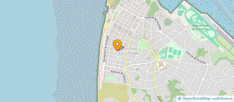 localisation de l'entreprise OCTISO F  LE TOUQUET-PARIS-PLAGE