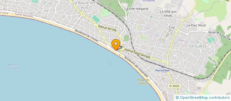 localisation de l'entreprise OCTM à LA BAULE-ESCOUBLAC