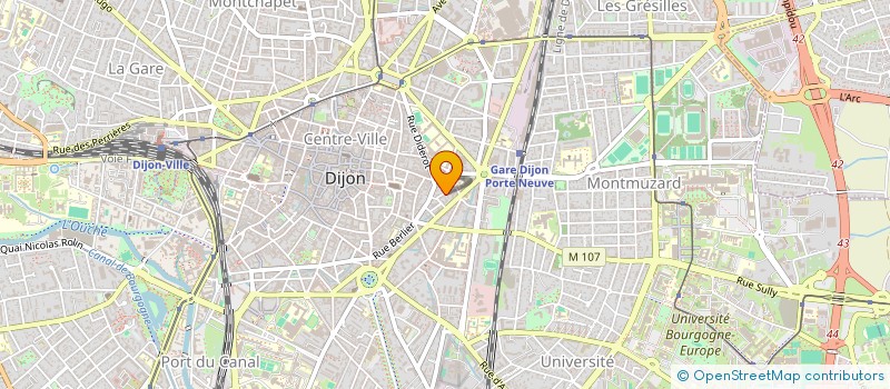 localisation de l'entreprise OCTO à DIJON