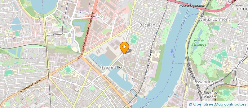 localisation de l'entreprise OCTO à BORDEAUX