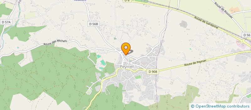 localisation de l'entreprise OCTO à ROUSSET